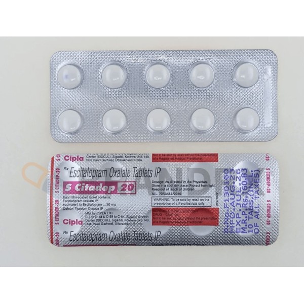 S Citadep 20 mg Cipla